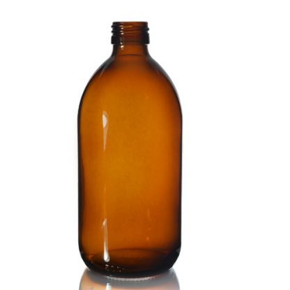 Amber Glass Bottle 500ml 