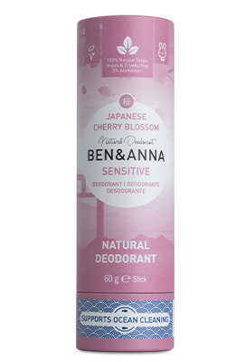 Ben & Anna Sensitive Deodorant Soda Free Japanese Cherry Blossom - 60g