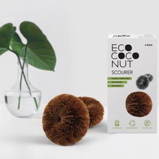 Coconut Dishwashing Eco-Friendly Scourer 2 Pack