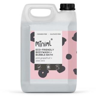 Miniml Body Wash and Bubble Bath Refill - Pink Grapefruit + Aloe Vera 