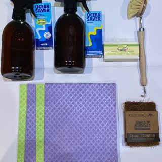 Eco Kitchen Cleaning and Washing Up Starter Kit