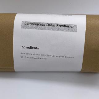 Drain Freshener Powder with Lemongrass Scent 100g