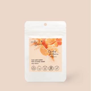 Milly and Sissy Candied Tangerine Hair and Body Wash Refill