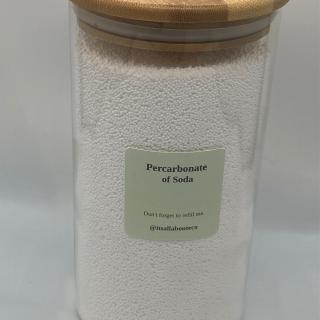 Percarbonate of Soda Oxygen Bleach with Glass Jar