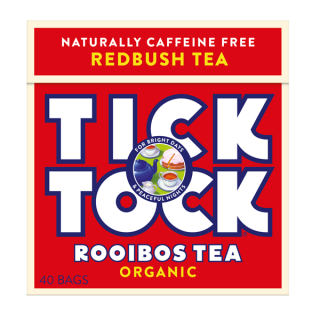 Tick Tock Organic Rooibos Redbush Tea x40