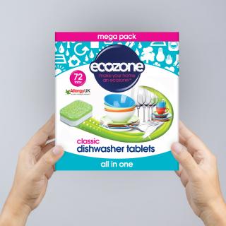 Ecozone Dishwasher Tablets x72 Tabs