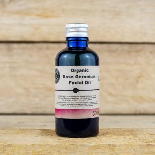 Organic Rose Geranium Facial Oil