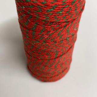 Twine for Packing and Wrapping Red and Green