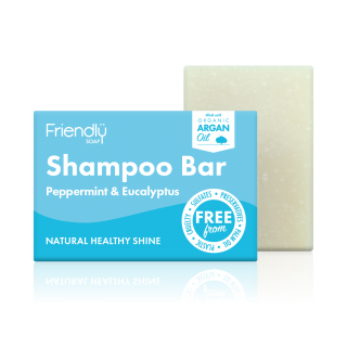 Friendly Peppermint and Eucalyptus Shampoo Bar