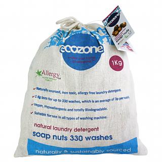 Soapnut Shells Laundry Detergent for 330 Washes - Ecozone