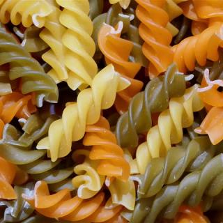 Pasta Three Colour Fusilli 100g