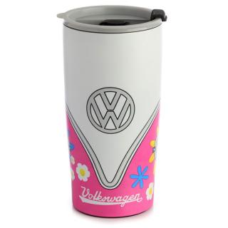 Volkswagen Camper Reusable Stainless Hot or Cold Insulated Food and Drink Travel Cup 500ml
