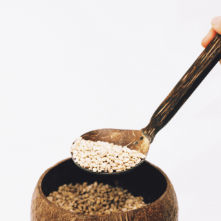 Coconut Wood Ladle for Cooking and Serving