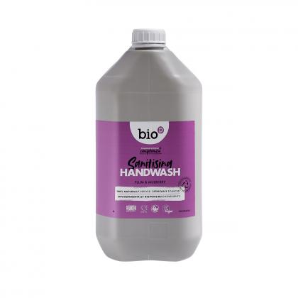 BIO-D Plum and  Mulberry Sanitising Hand Wash 5 Litre