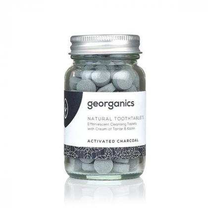 Georganics Toothpaste Tablets Activated Charcoal x120