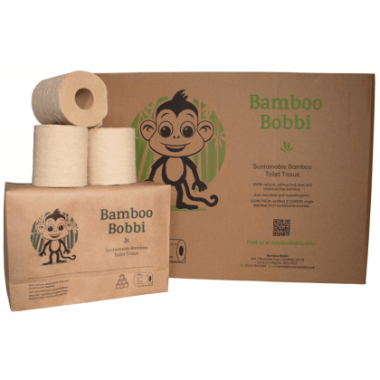 Bamboo Toilet Paper Roll - 6 Pack