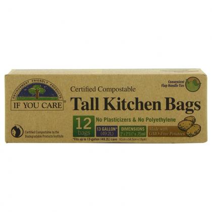 If You Care Compostable Tall Kitchen Bin Bags