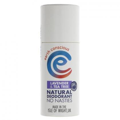 Earth Conscious Lavender and Tea Tree Natural Deodorant 60g