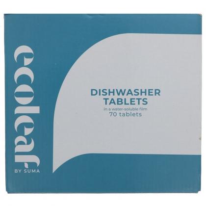 Ecoleaf Dishwasher Tablets x70 Tabs